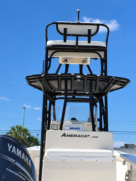 Black tower on an Ameracat