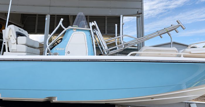 Folding T-top, folded down